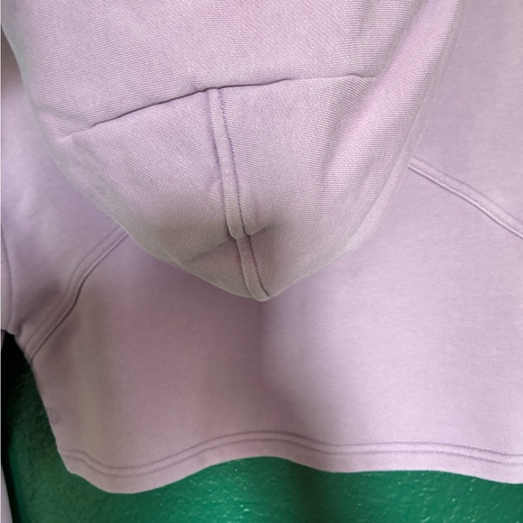 Lululemon Athletica Lavender Wisteria purple Cropped Hoodie - Picture 9 of 14